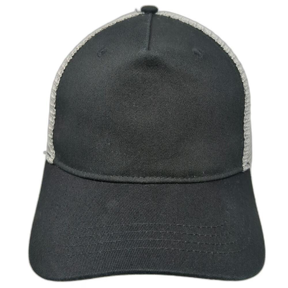Moen Trucker Hat Black One Size Plumber Hero Myth Legend Flag Underbrim EST 1937